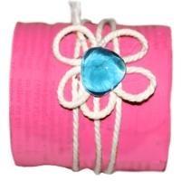 bracelet en bouteille et corde