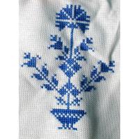 Point de croix point de broderie