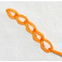 point de chainette broderie