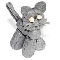 chat gris