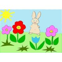 Collage du lapin