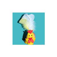 Mode d'emploi pour réaliser la poule coquetier