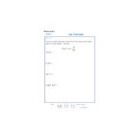 Les fractions exercice 11 CM1 - CM2 : d&eacute;composition des fractions 