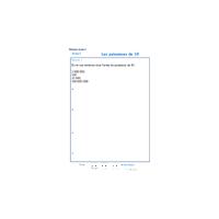 Puissances de 10 exercice 1 CM2 exercice 1