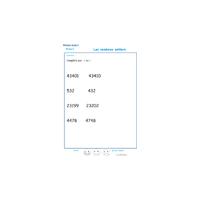 Imprimer exercice 2 sur les nombres entiers
