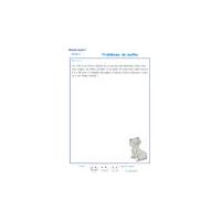 Probl&egrave;me de maths exercice 2 : les habitants de la rue Henry Martin