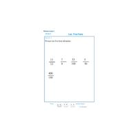 Les fractions exercice 3 CM2 exercice 3