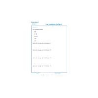 Exercice 4 sur les nombres entiers et les multiples de 2, 3, 5