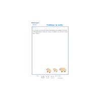 Probl&egrave;me de maths exercice 4 : le troupeau de moutons 