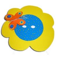 Réaliser un masque fleur et papillon