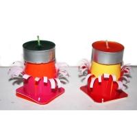 Bougies fleurs de table