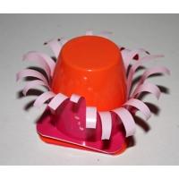 Fleur de table en pot de petits suisses