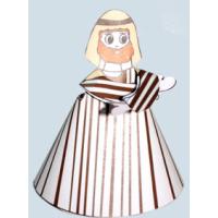 Joseph paper toy pour la crèche de Noël
