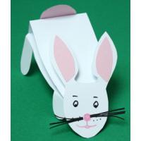 Jouet papier lapin