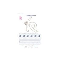 Exercices pour apprendre à écrire les lettres de l'alphabet en cursif