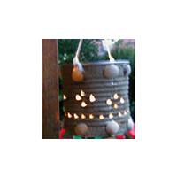 Lampion rustique pour illuminer les soirées d'été
