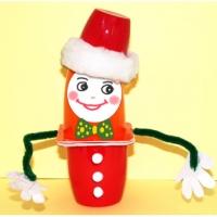 Lutin rigolo au noeud papillon en récup