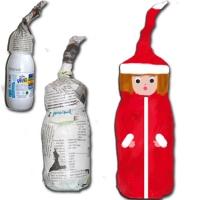 Lutin de récupération en papier maché