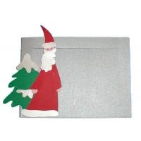 Explications pour fabriquer un cadre photo Père Noël