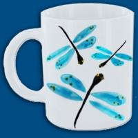 Mug petites libellules