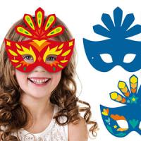 Les masques gommettes :