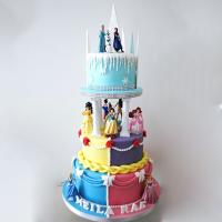 Gâteau Princesses Disney