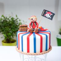 Le gateau déco de pirate