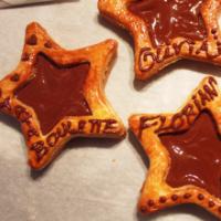 Les marque-places au Nutella :
