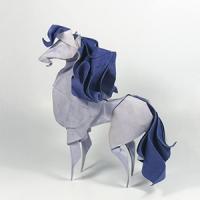 Un cheval :