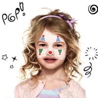 Le maquillage de fou du roi :
