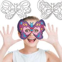 Les masques à colorier :