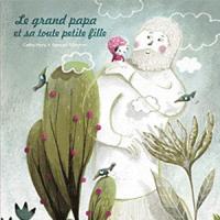 Le grand papa et sa toute petite fille :