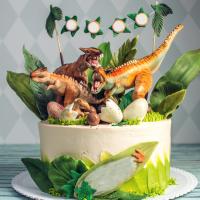 L'impressionnante déco dinosaure