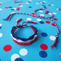 Le bracelet brésilien tricolore :