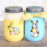 Pots lapin de Pâques :