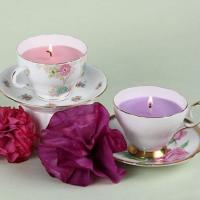 La bougie tasse