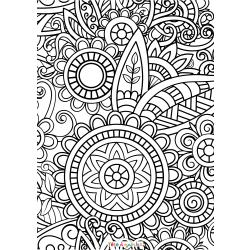 Verger d'été en mandala