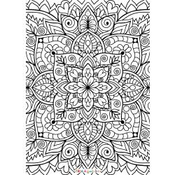 Verger d'été en mandala