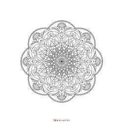 Coloriage Adulte Mandalas