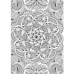 Coloriage Adulte Facile