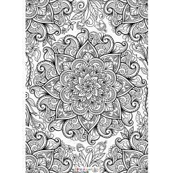Coloriage Adulte Facile
