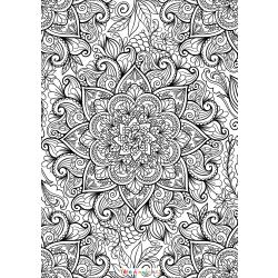 Coloriage Art Thérapie à Télécharger