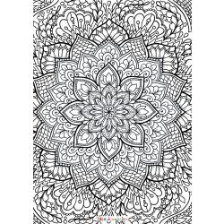 Coloriage Art Thérapie à Télécharger