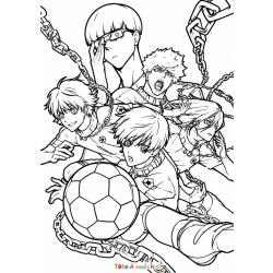 Coloriage Anri Teieri à imprimer gratuitement