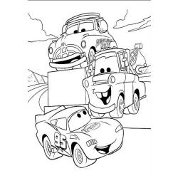 Coloriage Cars gratuit