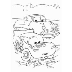 Coloriage Cars Formula 1