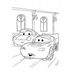 Coloriage Cars Formula 1