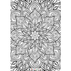 Coloriage Adulte Facile