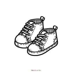 Coloriage d'un bébé gratuit