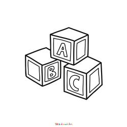 Coloriage d'un bébé gratuit